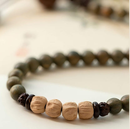 Sandalwood Aroma Zen Whisper Bracelet-Auspiciousness•Health