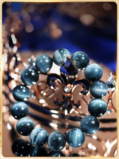 Natural Blue Tiger Eye Protection Bracelet