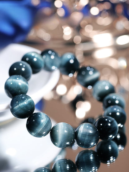 Natural Blue Tiger Eye Protection Bracelet