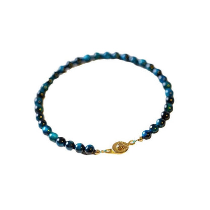 Blue Tiger's Eye Bracelet - Relieve Anxiety & Defend Against Negative Energy - 我的商店