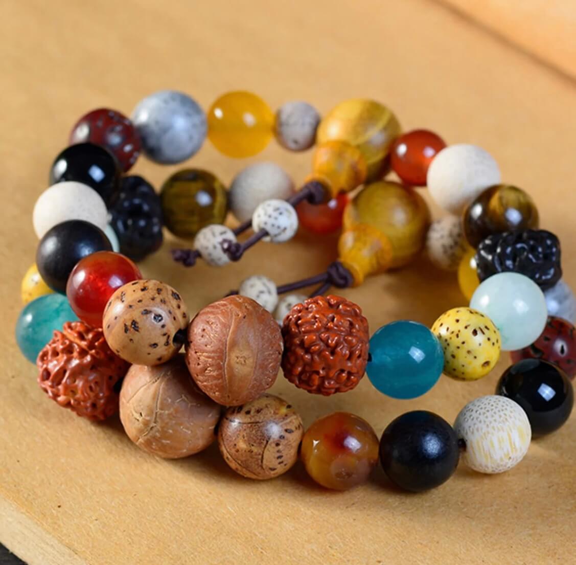 Bodhi 18-Beads Bracelet - Auspicious Amulet