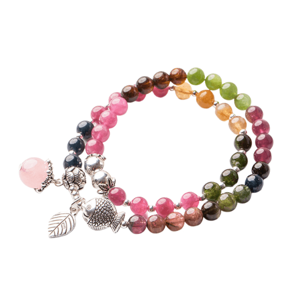Brazilian Tourmaline Energy Bracelet-Balance•Protection•Wealth•Purification