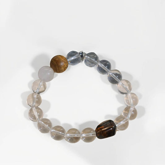 Breath of Nature Clear Quartz Universal Bracelet