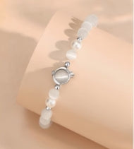 Cat's eye stone Spirit Snake Healing Energy Charm Love Caring Bracelet
