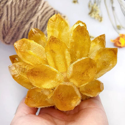 Citrine Cluster - Attracting Prosperity and Fortune - Prosperity and Abundance