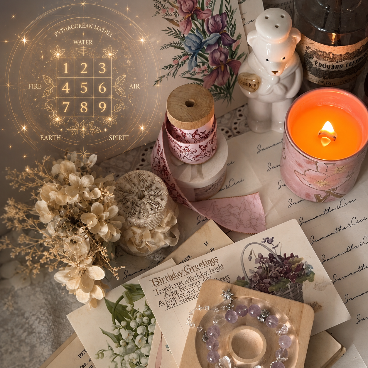 Custom Birthdate Energy Matrix Healing Set