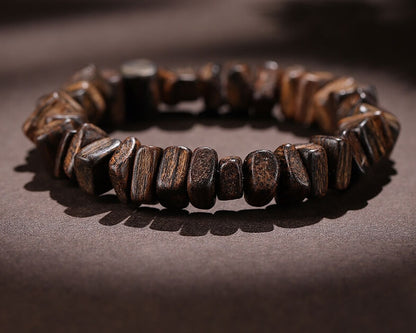 Bracelet d'harmonie en bois d'agar de Dalagan - Calme • Tranquillise l'esprit • Aide à dormir • Paix