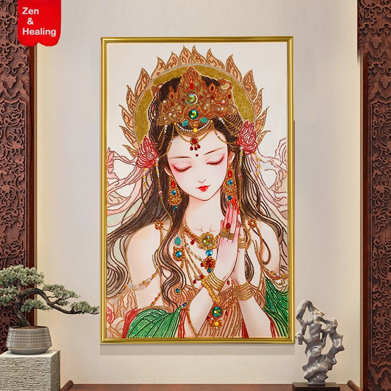 Dunhuang Flying ApsarasDiamond Handmade DIY Living Room Bedroom Decorative Painting