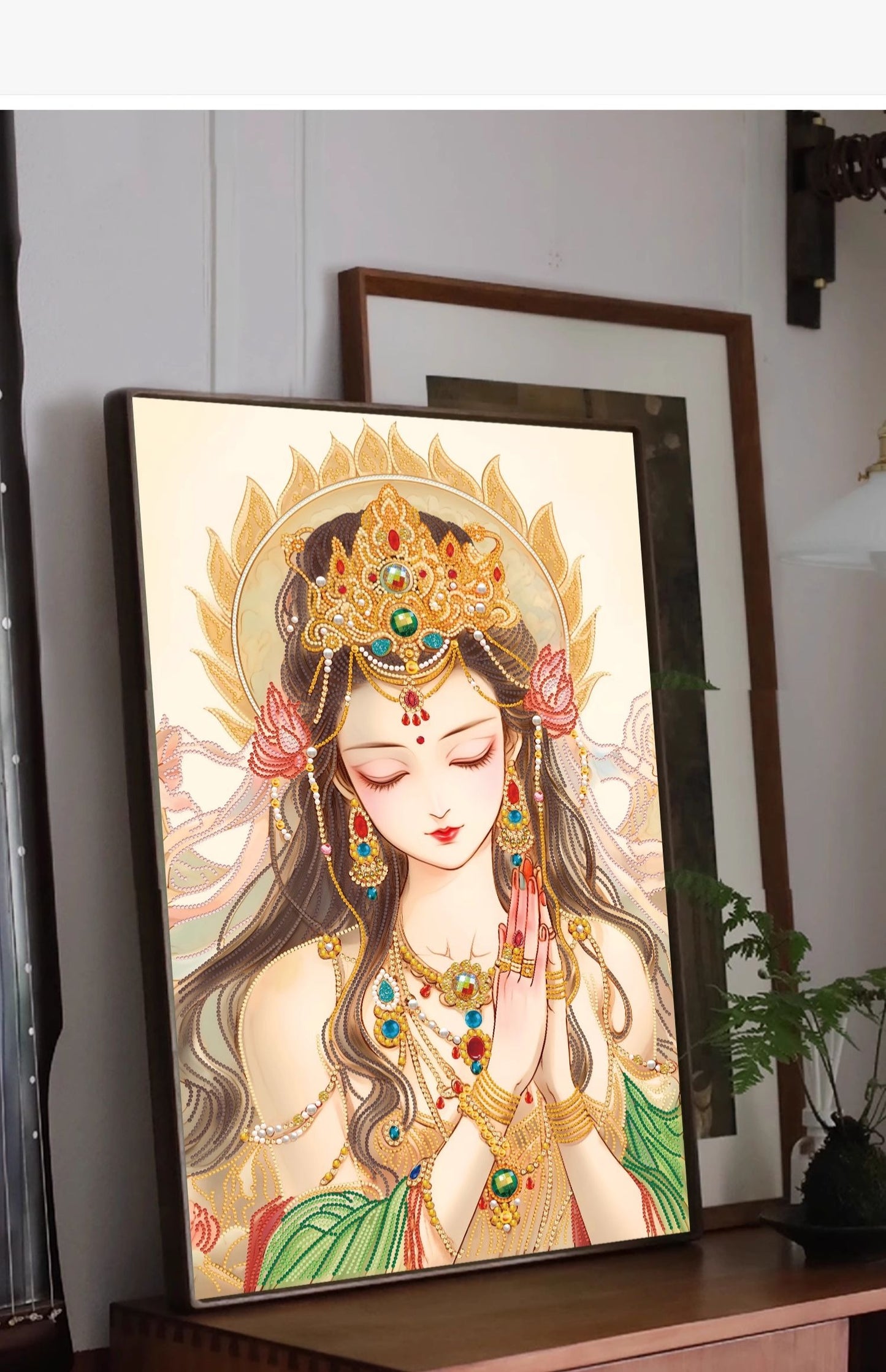 Dunhuang Flying ApsarasDiamond Handmade DIY Living Room Bedroom Decorative Painting