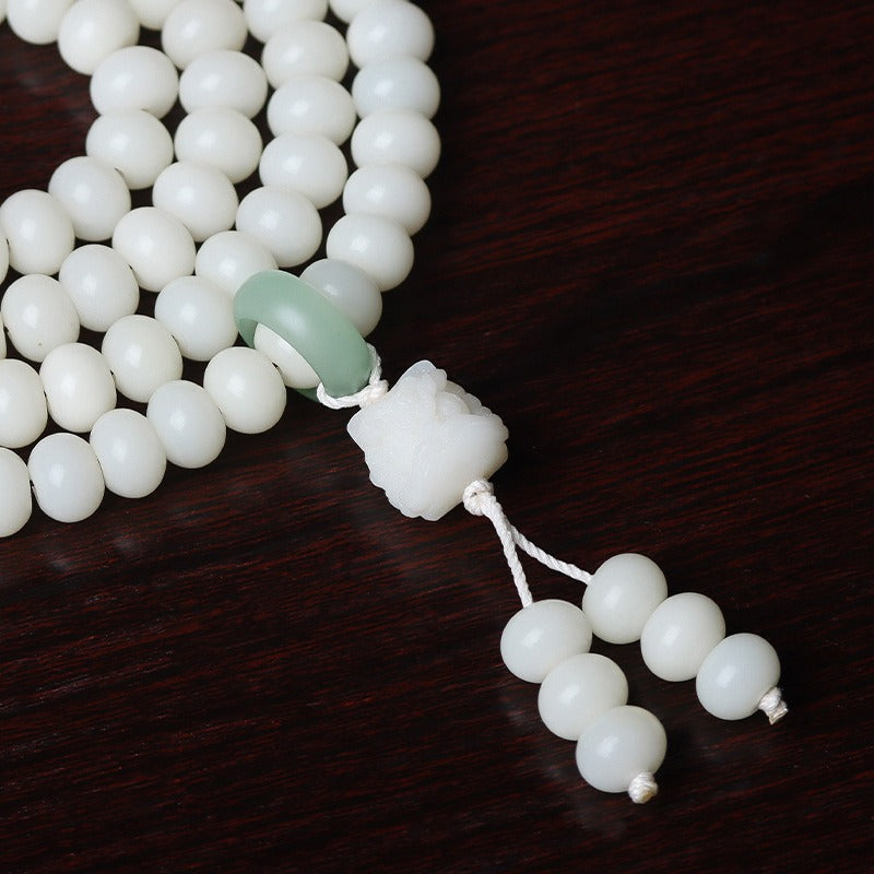 Dunhuang Bodhi Seed Dzi Bead Keep Away Evil Spirits Bracelet