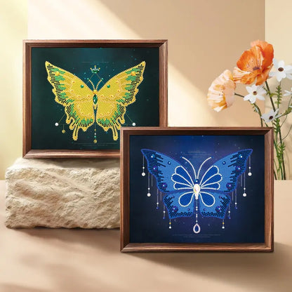 Feng Shui Butterfly Diamond Handmade DIY Living Room Bedroom Decorative Painting