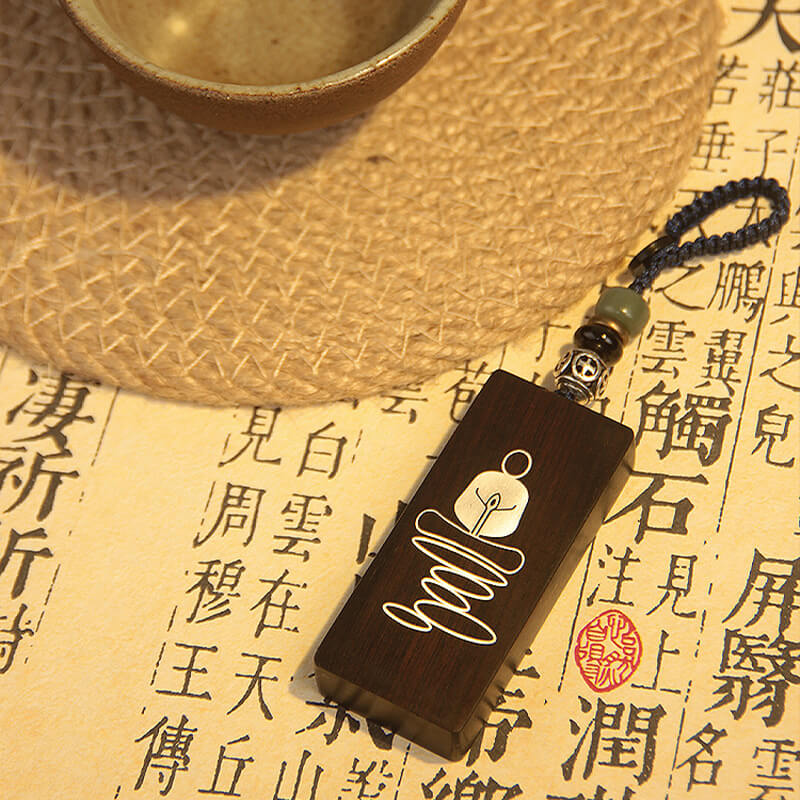 Ebony Formless Zen Charm-Transcendence•Peace