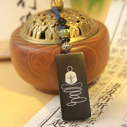 Ebony Formless Zen Charm-Transcendence•Peace