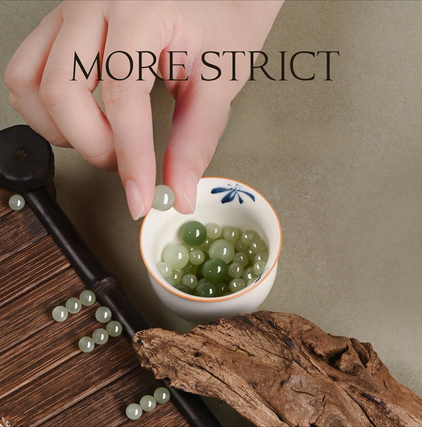 Zen Healing Hetian Jade Green Fortune Knot Braided String Couple Bracelet