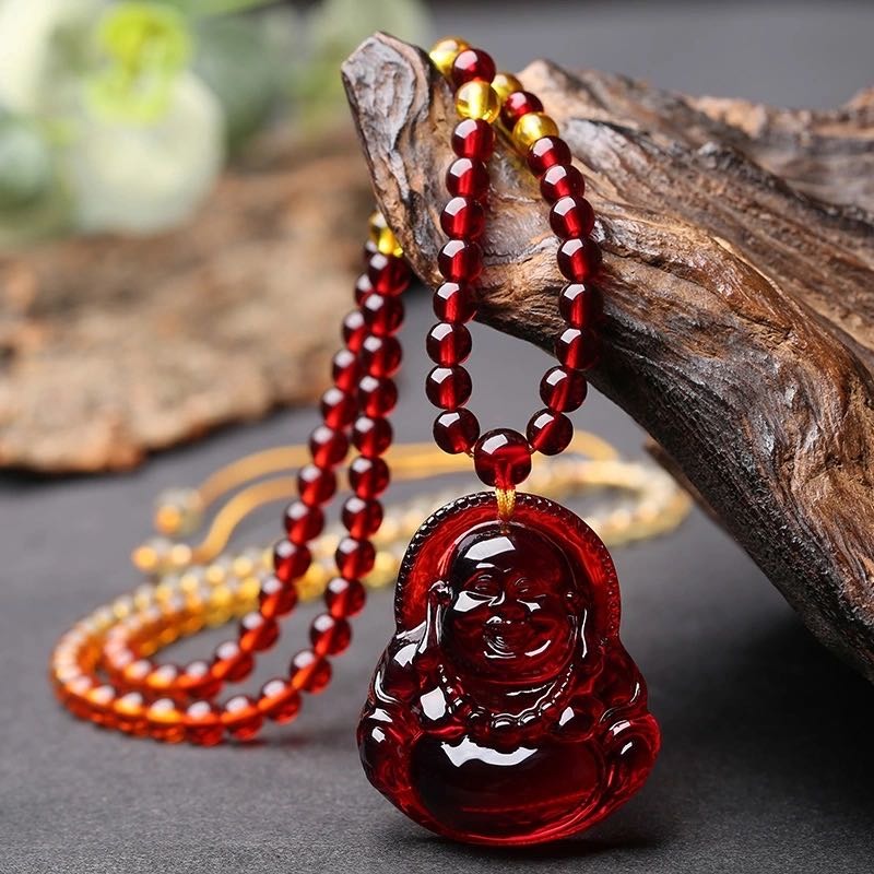 Honey Amber Wealth Protection Necklace