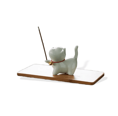 Little Kitten Ceramic Incense stick - Healing & Warmth in Life