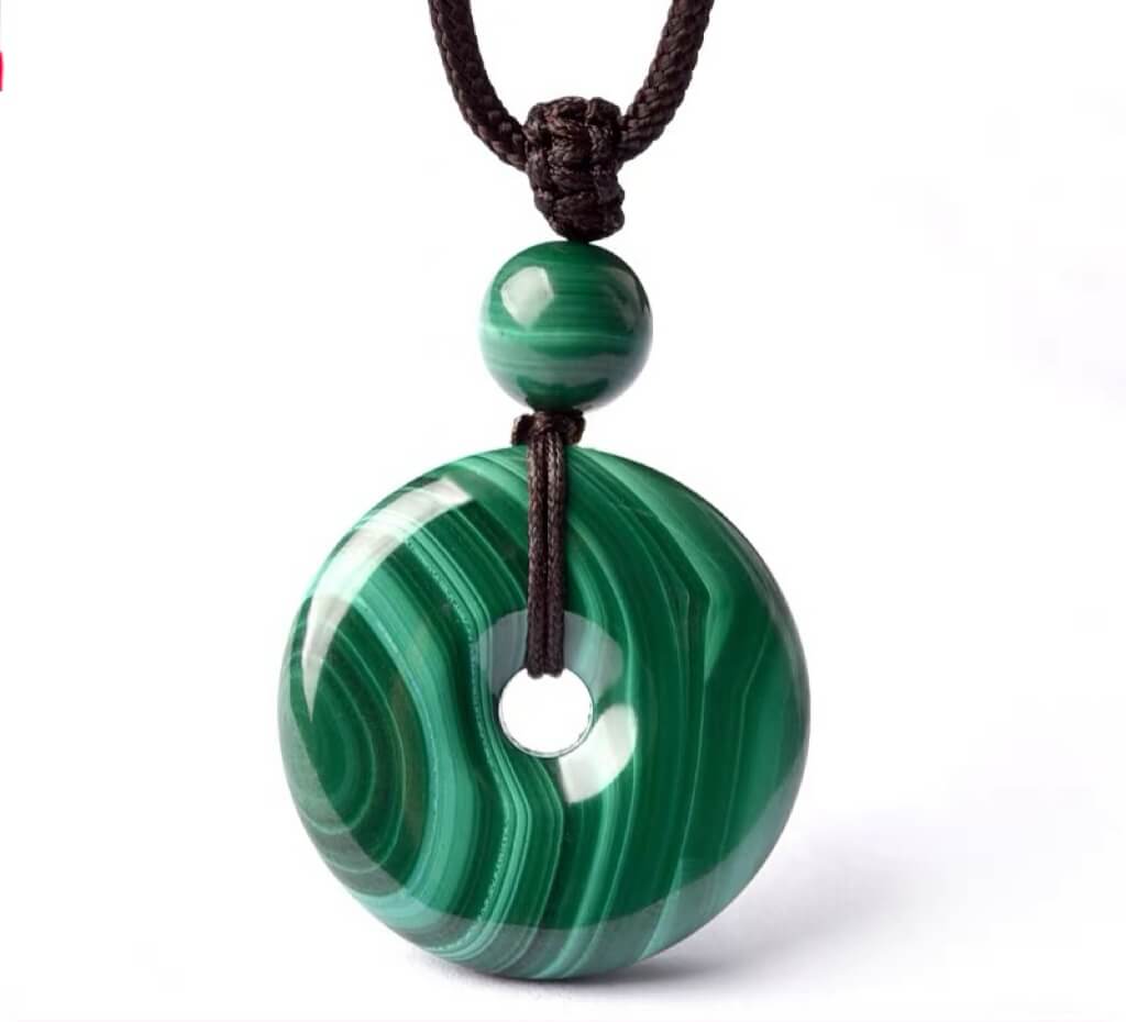 Malachite Necklace - Valium - Healing - Positive Energy