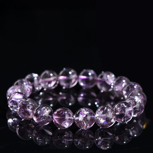 Natural Himalayan Amethyst Spiritual Bracelet