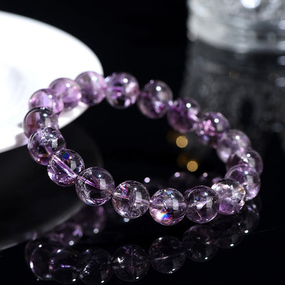 Natural Himalayan Amethyst Spiritual Bracelet