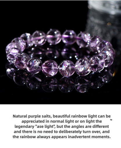 Natural Himalayan Amethyst Spiritual Bracelet