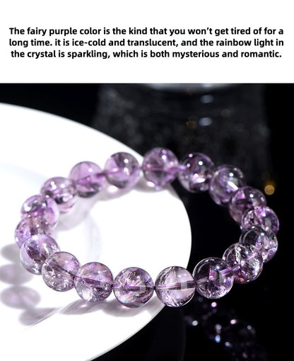 Natural Himalayan Amethyst Spiritual Bracelet