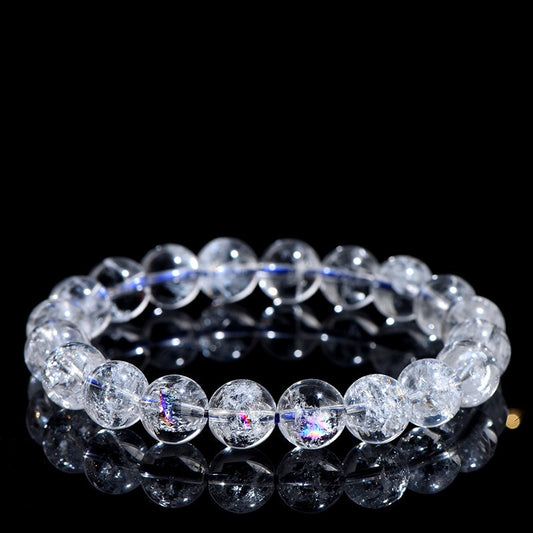 Natural Himalayan White Crystal Protection Healing Bracelet