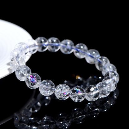 Natural Himalayan White Crystal Protection Healing Bracelet