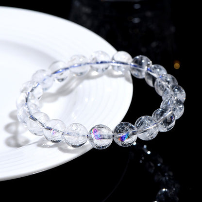 Natural Himalayan White Crystal Protection Healing Bracelet