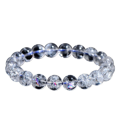 Natural Himalayan White Crystal Protection Healing Bracelet