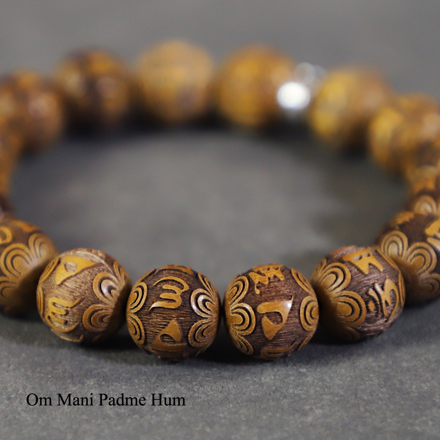 Zen Healing Phoebe Wood Om Mani Padme Hum Spirituality Bracelet