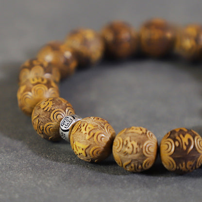 Zen Healing Phoebe Wood Om Mani Padme Hum Spirituality Bracelet