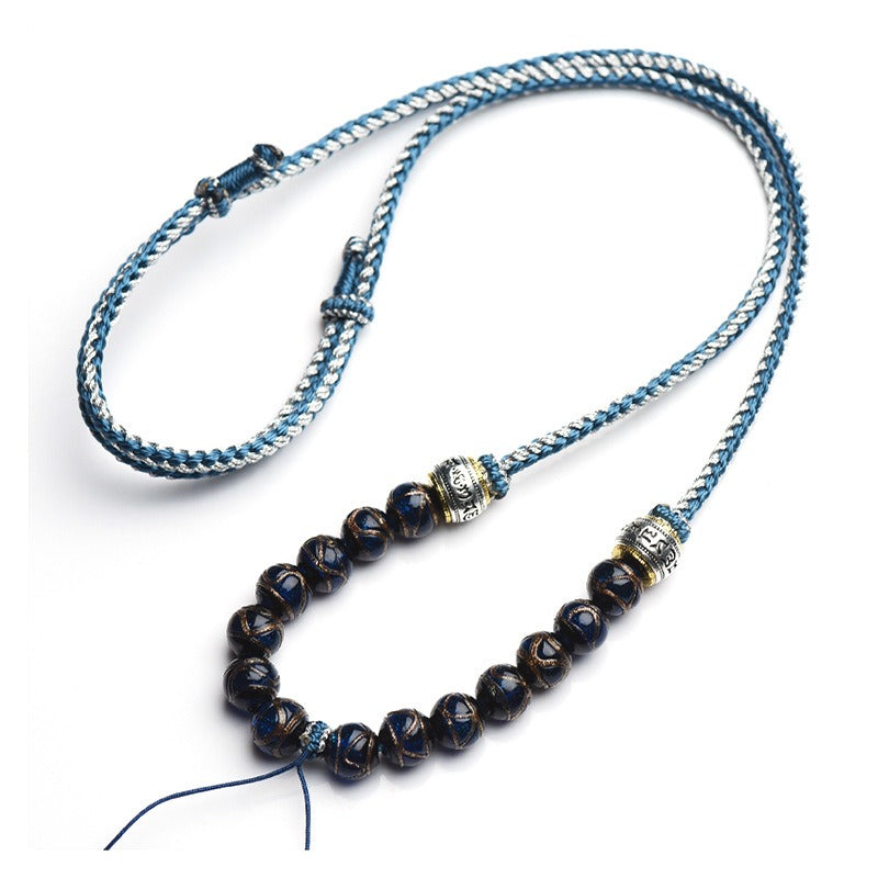 Tibetan-Style Zaki Lam Weaving Cord(match your own pendant)
