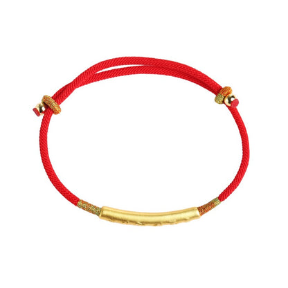 Zen Healing 999 Silver Tibetan Buddhist Handmade Om Mani Padme Hum Protection Red String Bracelet