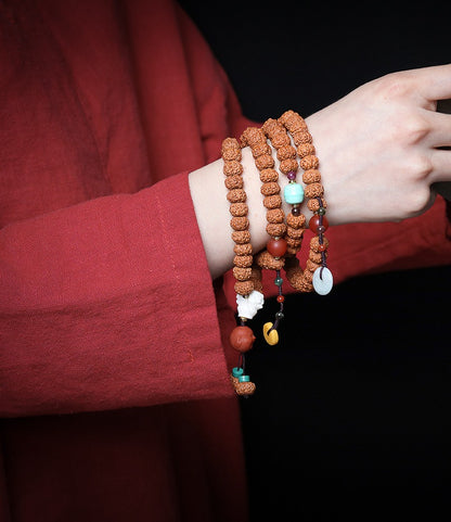 Tibetan Vajra Bodhi Seed Mala Wisdom Bracelet