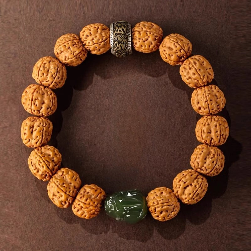 Vajra Bodhi Om Mani Padme Hum Buddhist beads fortune Pixiu bracelet