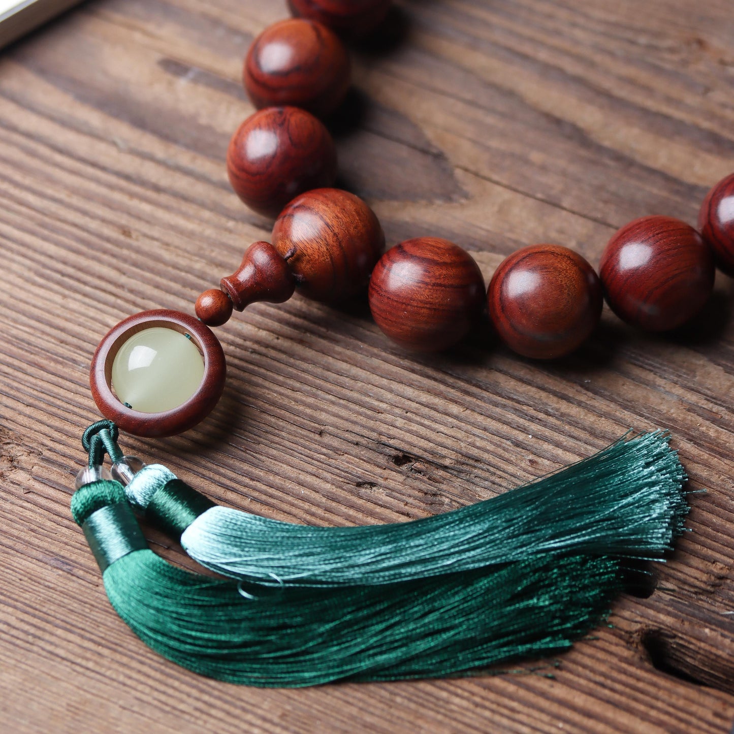 Zen Healing 25mm Rosewood Buddha Calm Bracelet