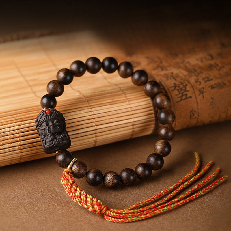 Zen Healing Agarwood Tibetan Strength Bracelet