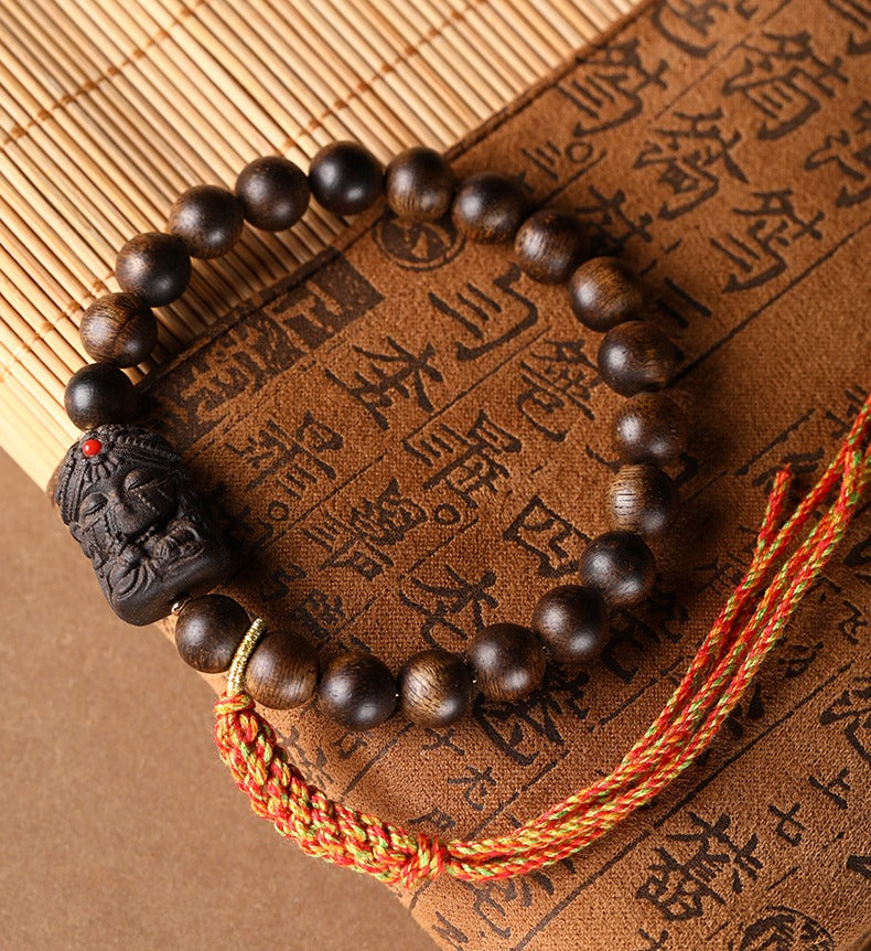 Zen Healing Agarwood Tibetan Strength Bracelet