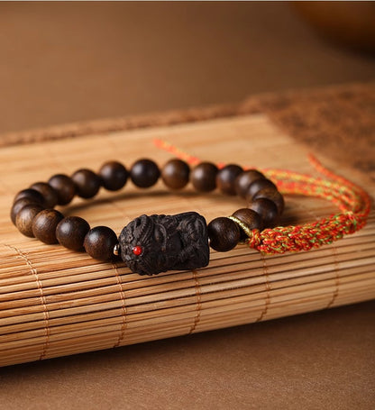 Zen Healing Agarwood Tibetan Strength Bracelet