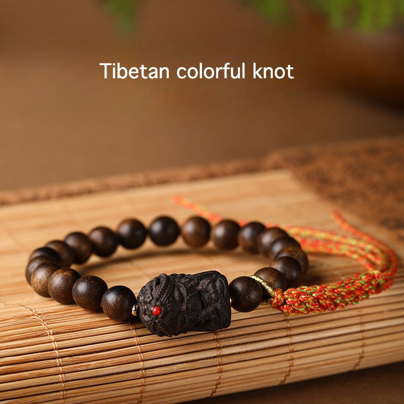 Zen Healing Agarwood Tibetan Strength Bracelet