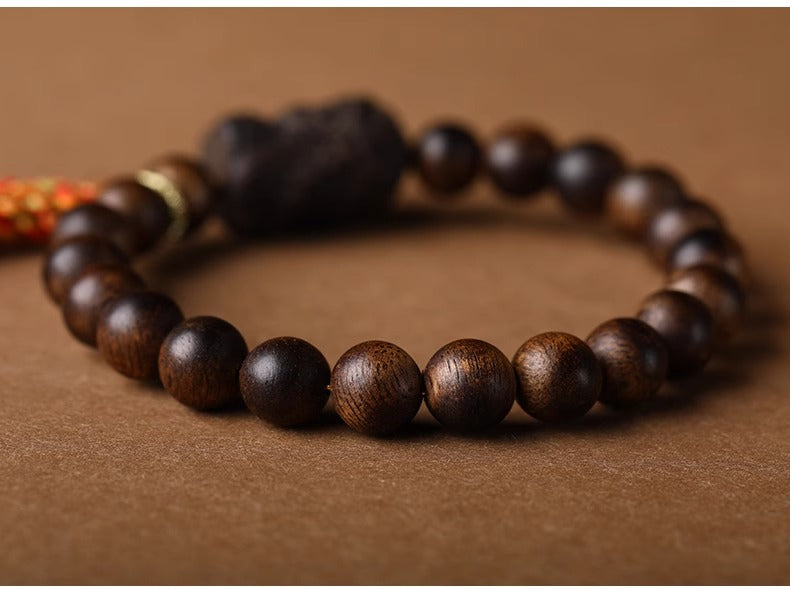 Zen Healing Agarwood Tibetan Strength Bracelet