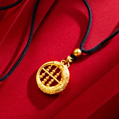 Zen Healing Brass PiXiu Wealth Necklace