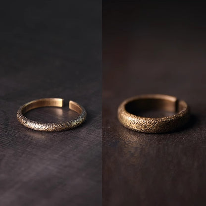 Zen Healing Copper Adjustable Balance Ring