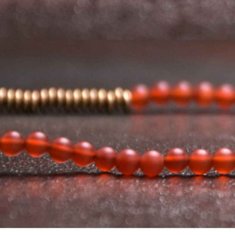 Zen Healing Copper Agate Balance Luck Bracelet