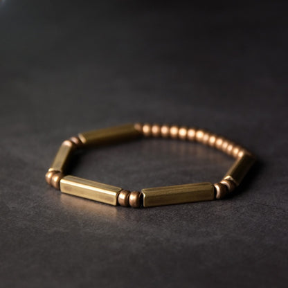 Zen Healing Copper Brass Support Healing Bracelet