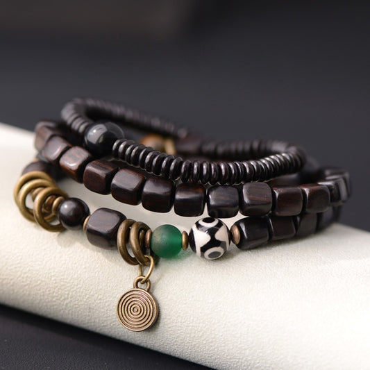 Zen Healing Ebony Tibetan Balance Bracelet