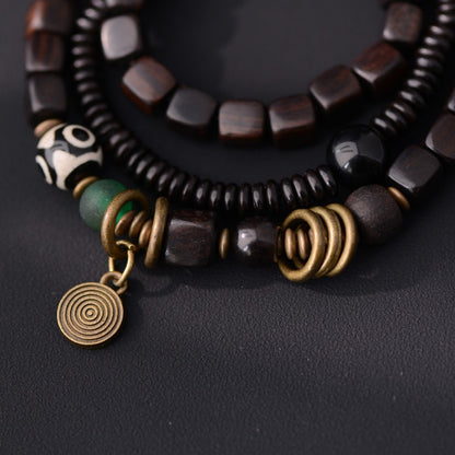 Zen Healing Ebony Tibetan Balance Bracelet