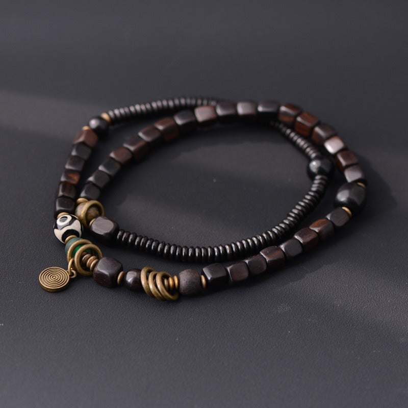 Zen Healing Ebony Tibetan Balance Bracelet