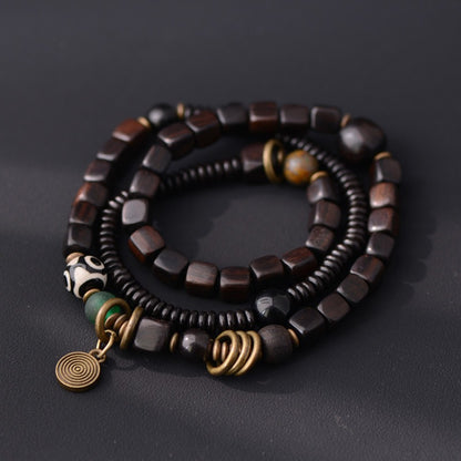 Zen Healing Ebony Tibetan Balance Bracelet