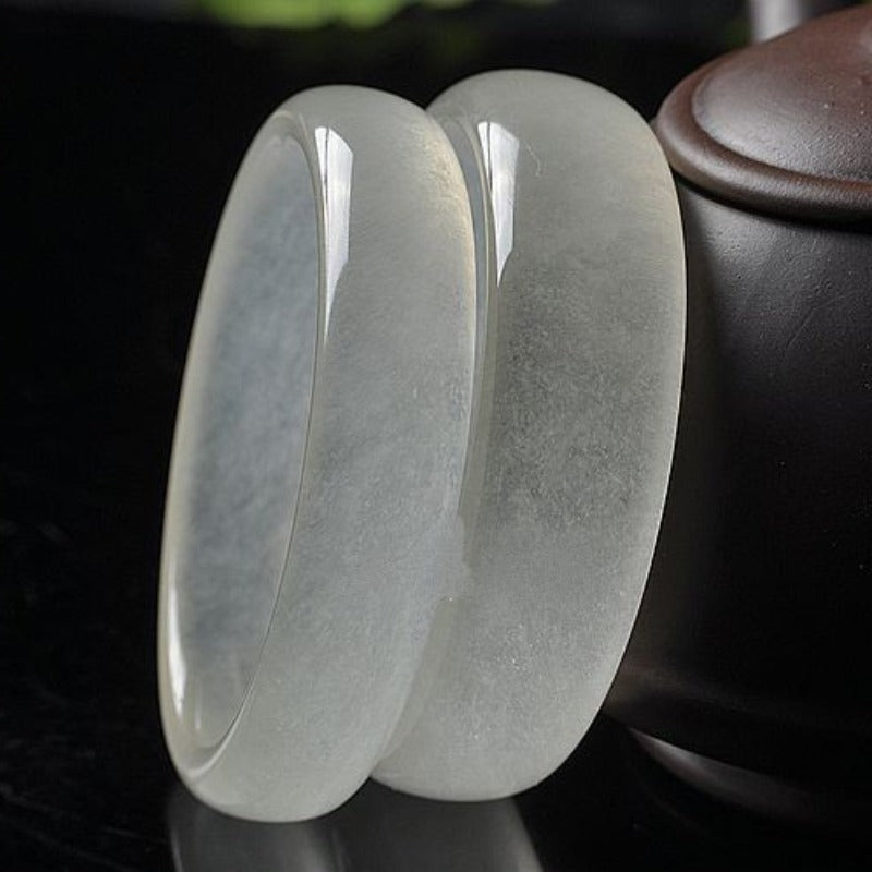 Zen Healing Jade Bangle Bracelet Inspirational Bracelets